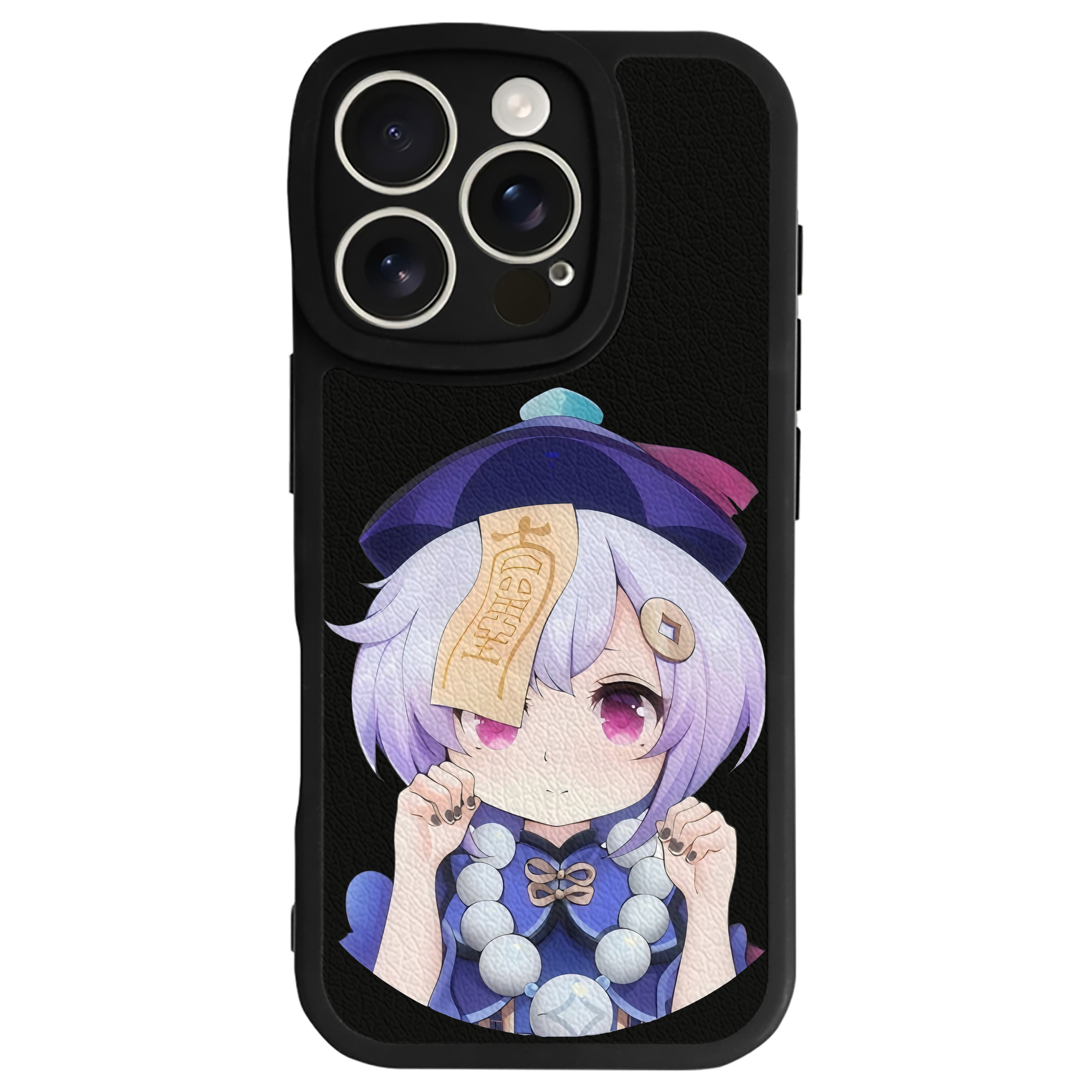 げんし神 七七 なな  genshin Nana 【iPhone 16シリーズ対応】シリコンスマホケース（レザー調） 材質：シリコン